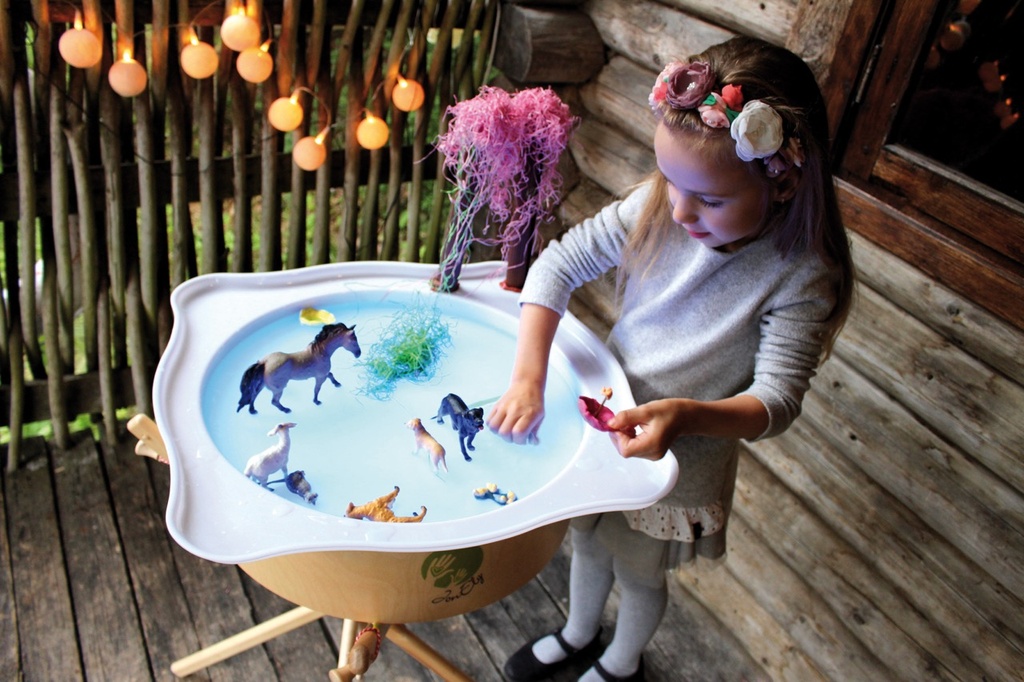 Spielwanne für Leuchtschale