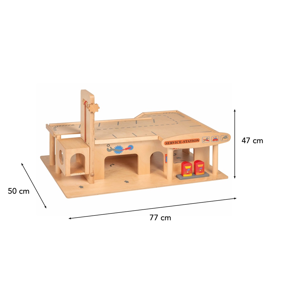 Parkgarage aus Holz