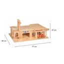 Parkgarage aus Holz