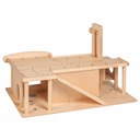 Parkgarage aus Holz