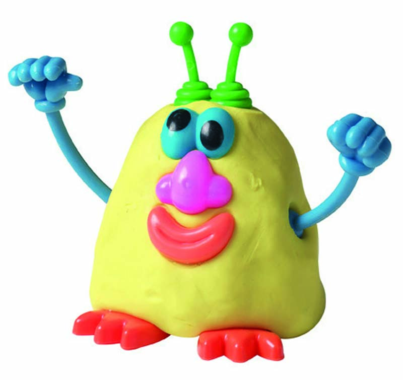 Lustige Knetfiguren (128 Teile)