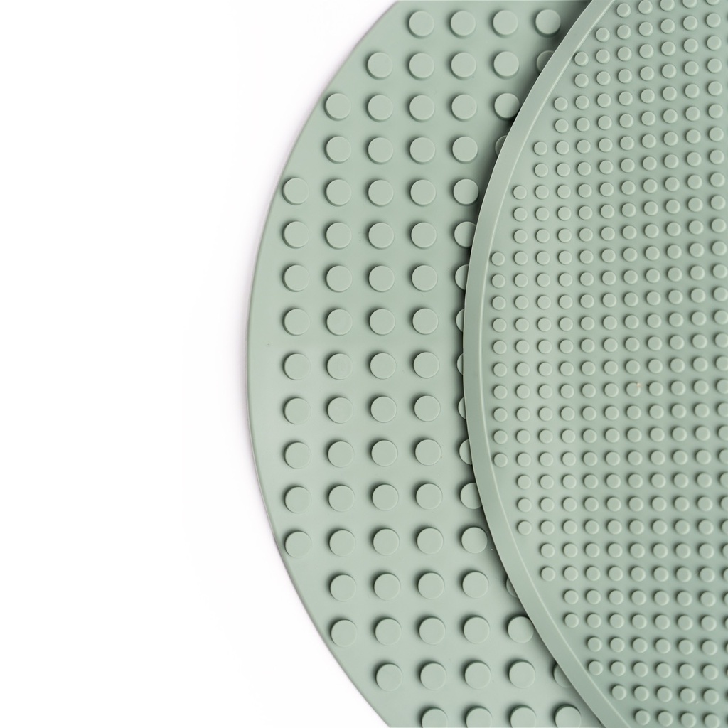 Inspire my Play - Bausteinmatte - smoke green