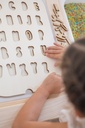 3D-Buchstabenplatte