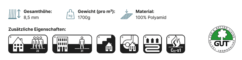 Teppich LR - Craspedia