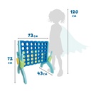 XXL Gartenspiel - 4 in einer Reihe