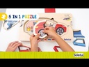 Lagenpuzzle  - Auto