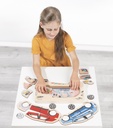 Lagenpuzzle  - Auto