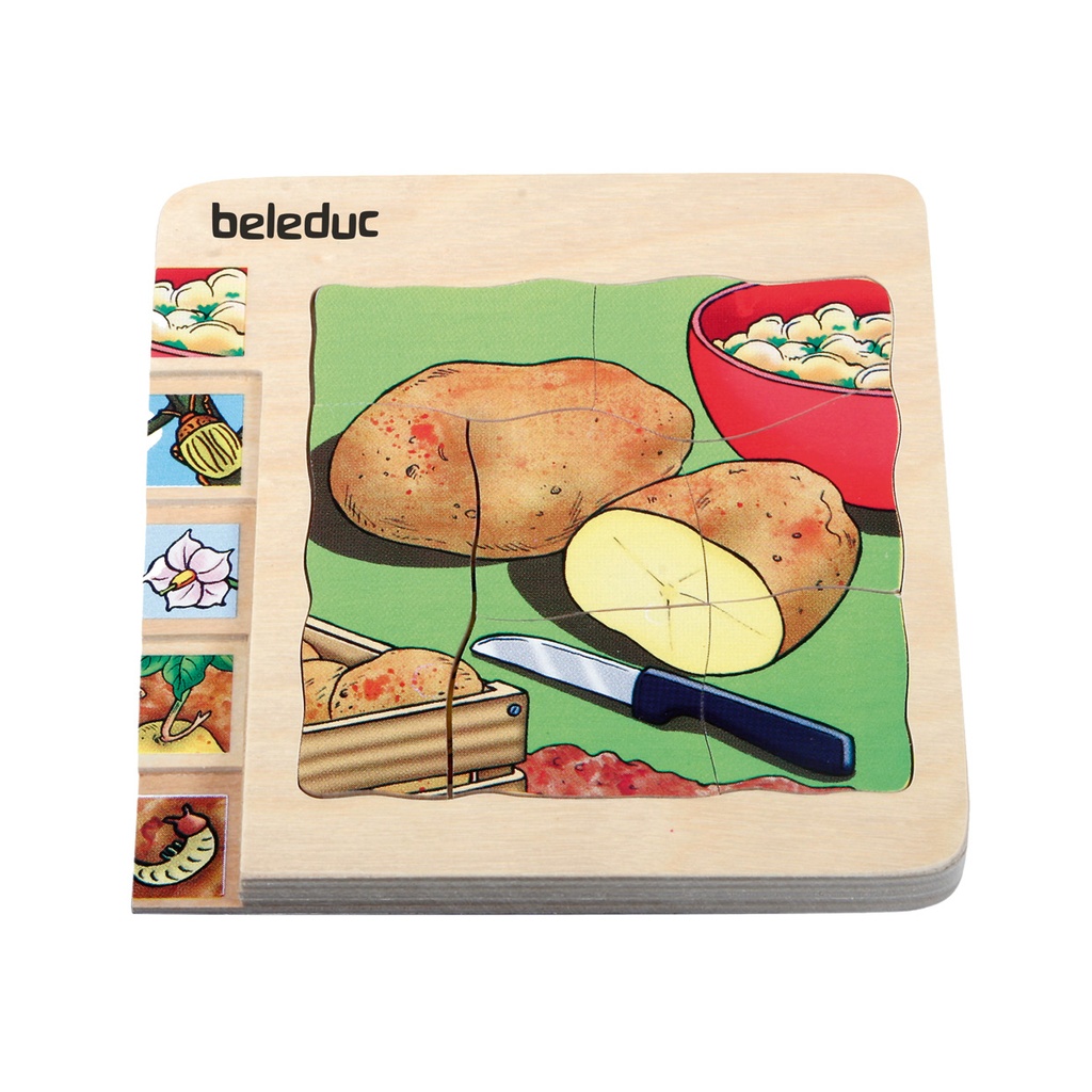 Lagen-Puzzle "Kartoffel"