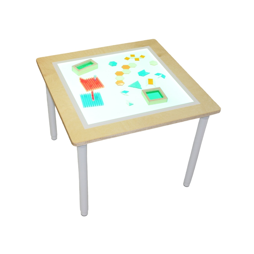 Höhenverstellbare Füße für Leuchttischplatte 106011