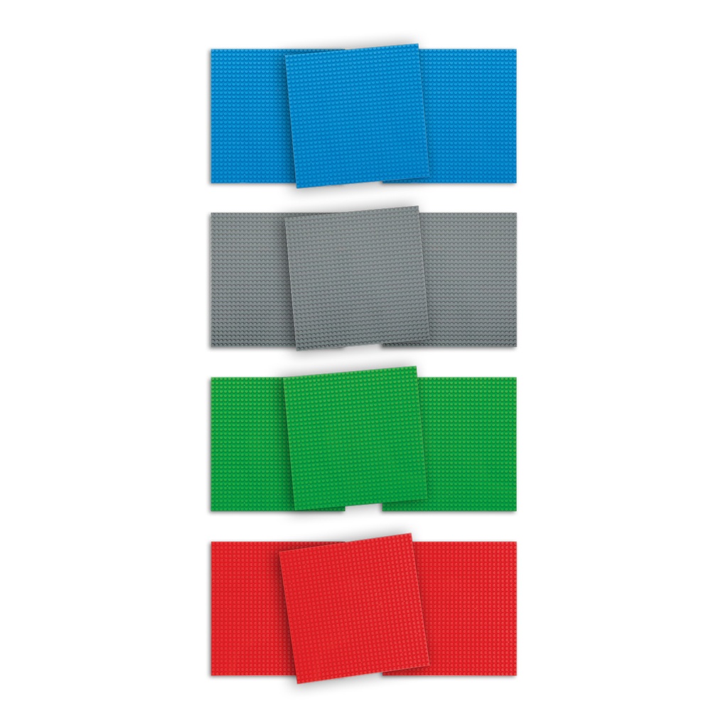 Klemmi Bunte Bauplatten 12er Set 