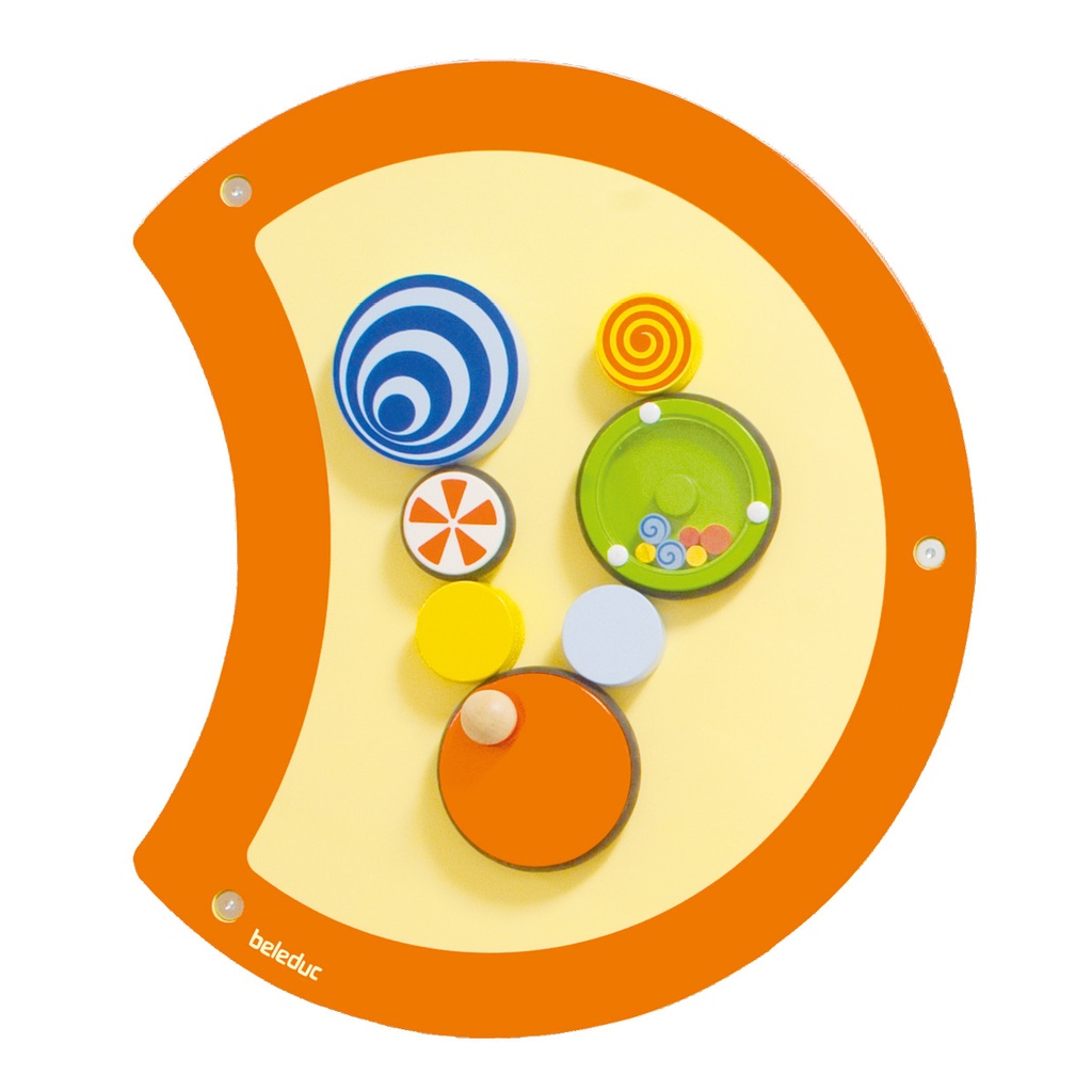 Wandspielobjekt Raupe "Kreisel"