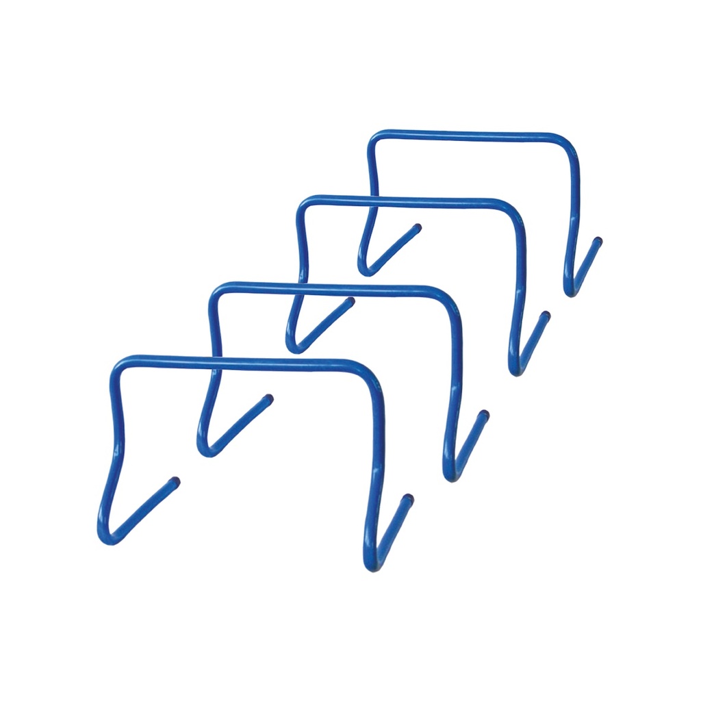 Kunststoff Hürden Set (4+4) Höhe 15/30cm mit Tragetasche