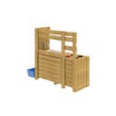 Outdoor Spielküche mit Pumphahn