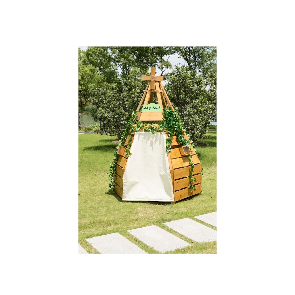 Spielhaus "Tipi" inkl. Erdanker