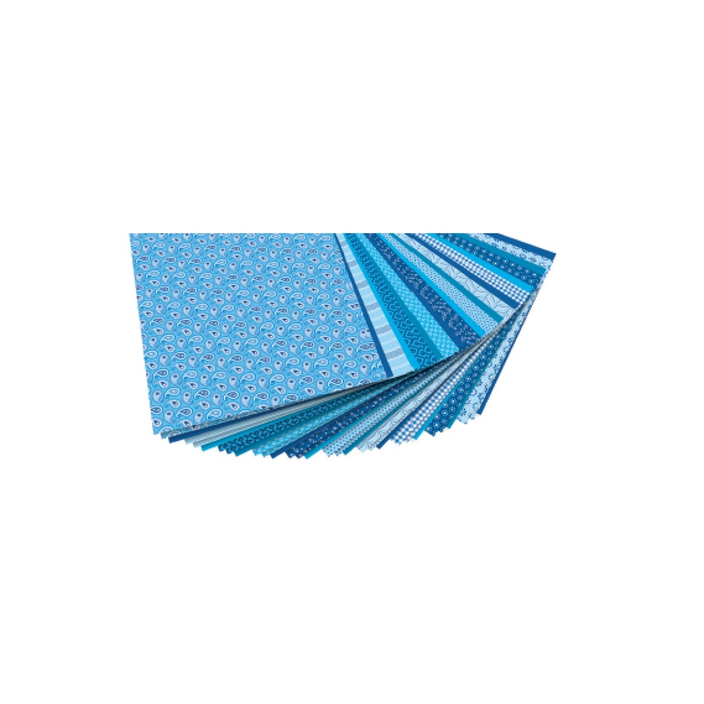 Motivblock BLAU