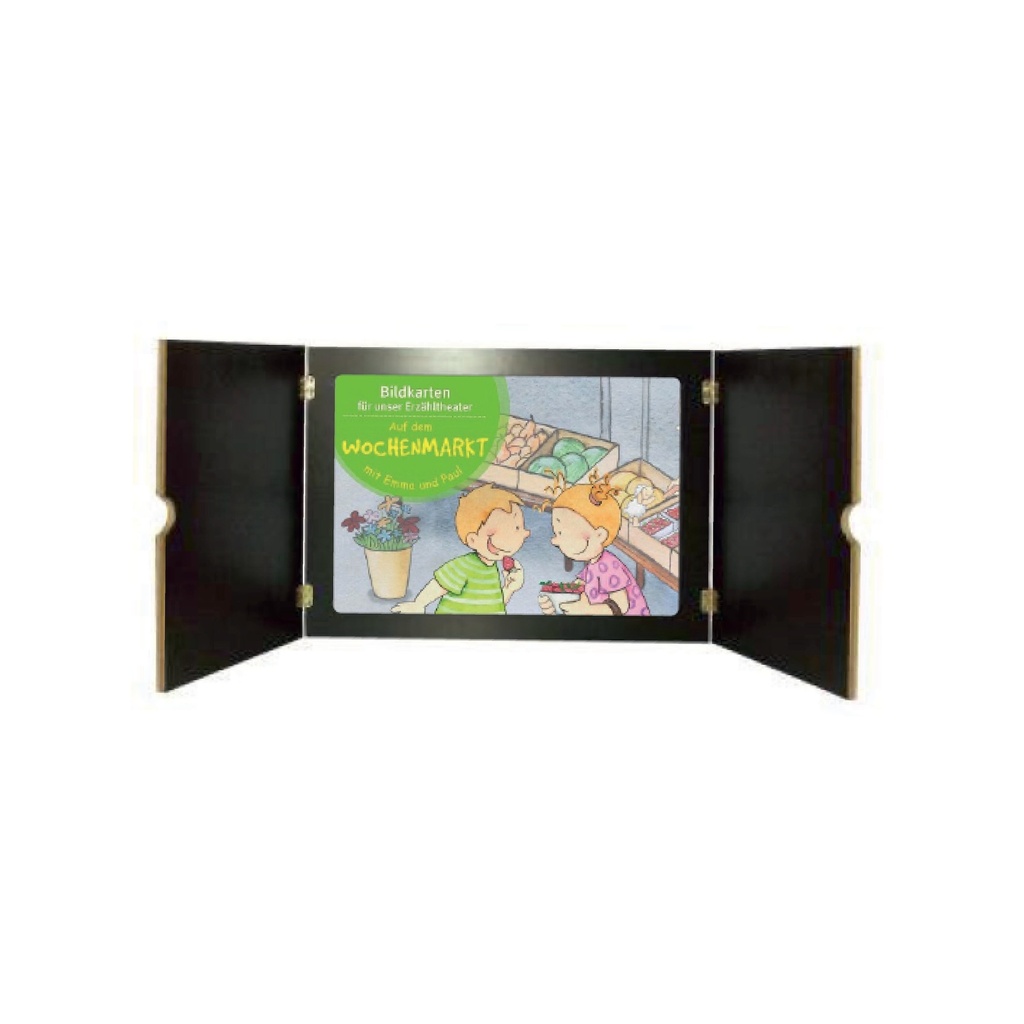 Kamishibai Erzähltheater Einschub oben