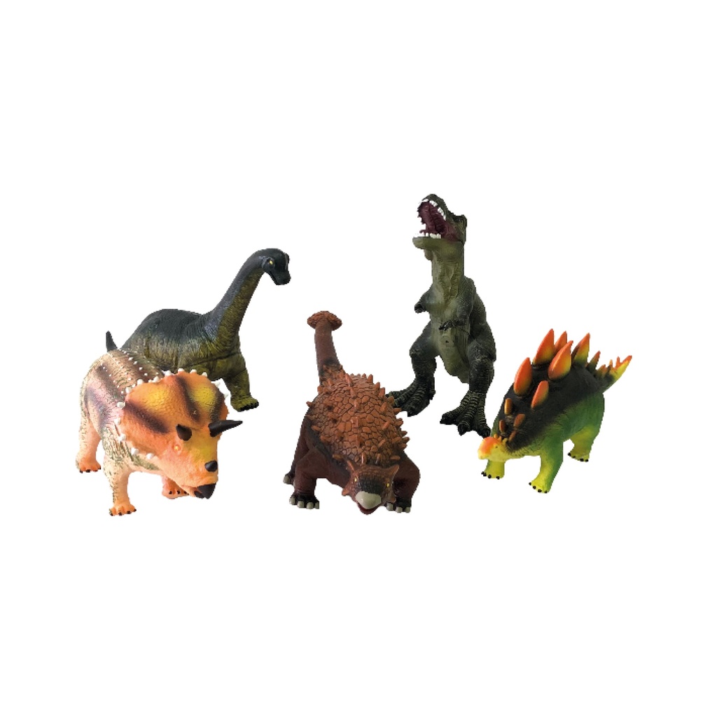 XXL Soft Dinosaurier Set - 5 Tiere