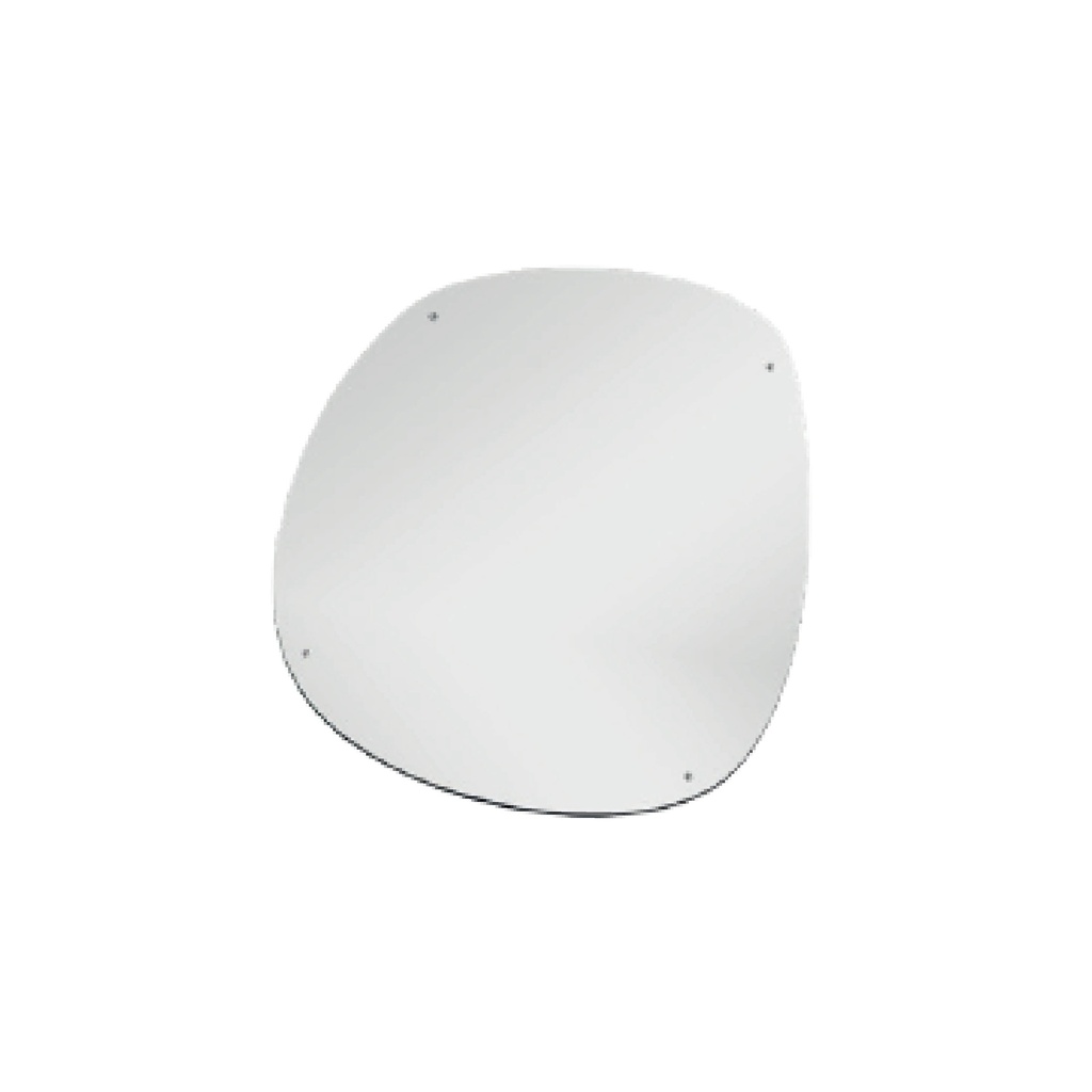 Sicherheitsspiegel - Asymmetrischer Kreis