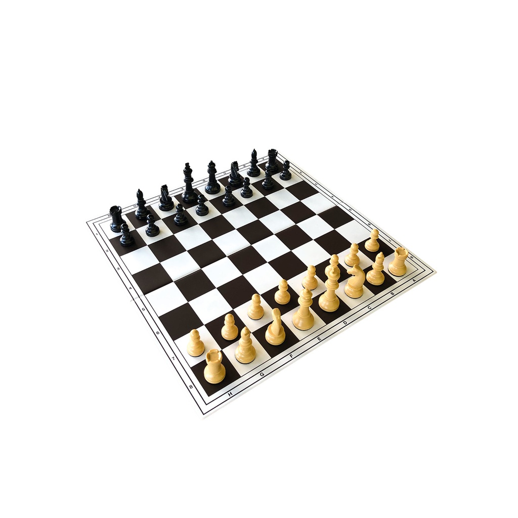 Schachfiguren Kunststoff