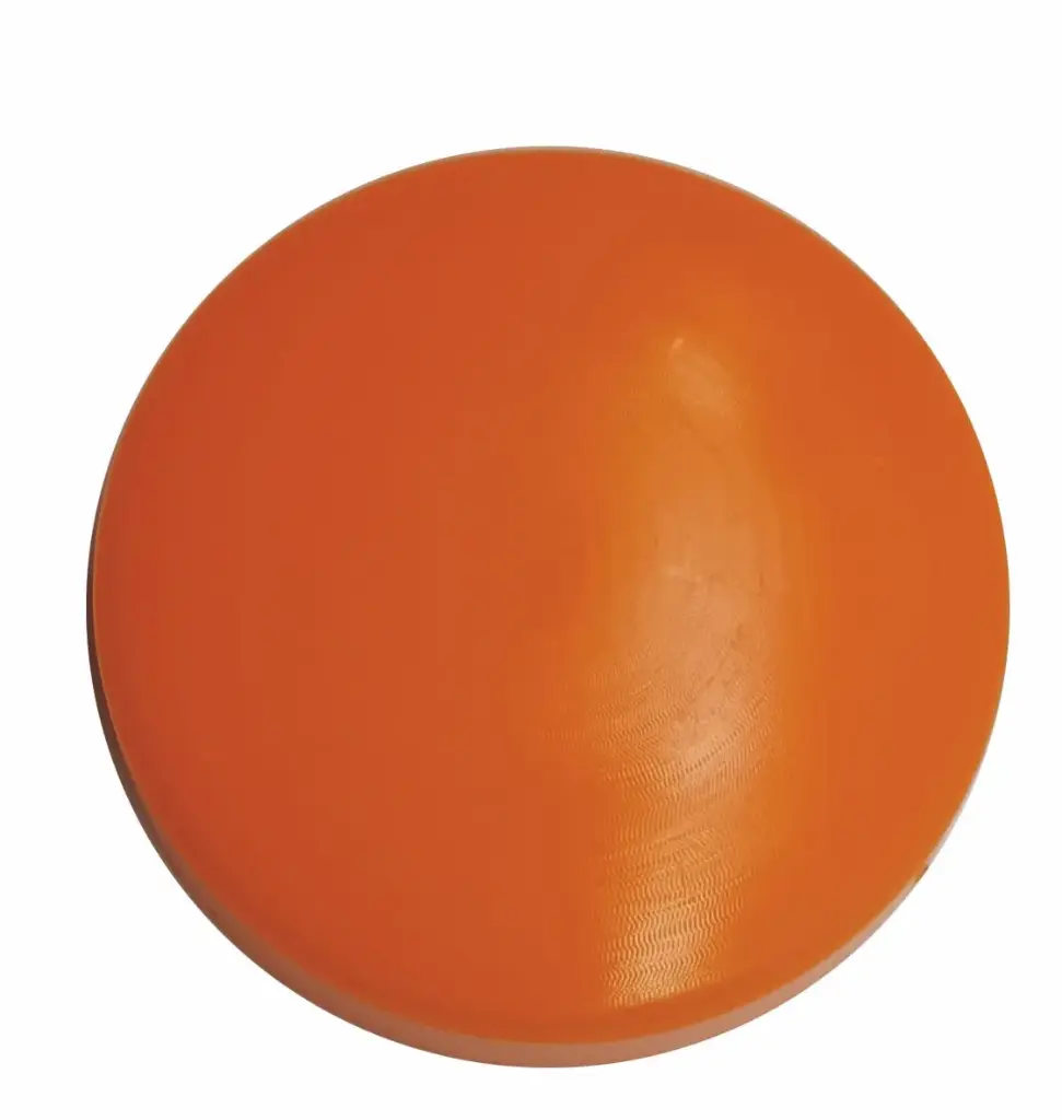 Orange Räder Kappe