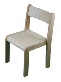 Stapelstuhl TIM H: 43 bzw. 46 cm