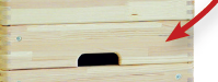 Sprungkasten Mittelteil 150 x 10cm