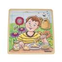 Lagen-Puzzle "Honig"
