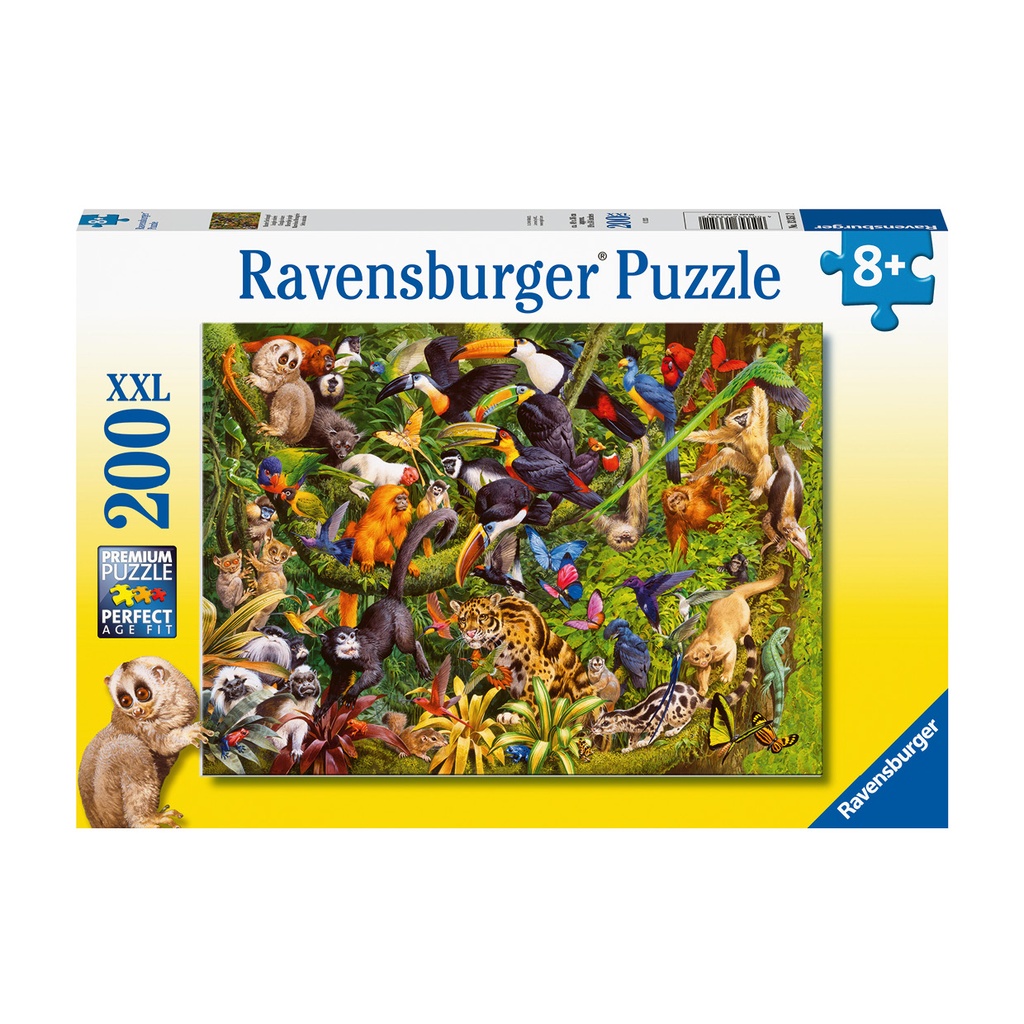 XXL-Puzzle - Bunter Dschungel