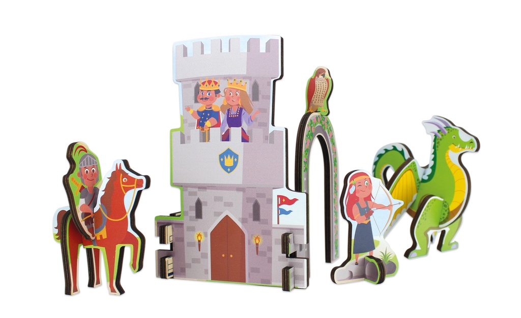 3D ERLEBNISPUZZLE - Ritter