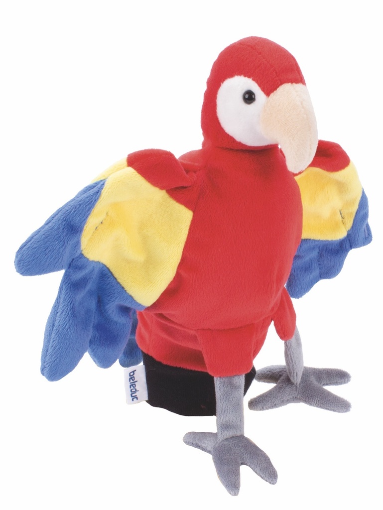 Handpuppe - Papagei
