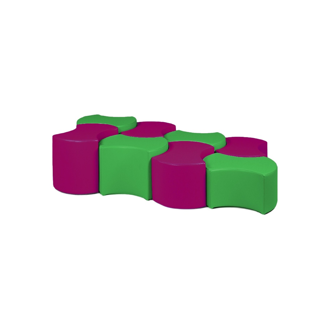Hocker Noah - 8er Set (je 2 x SH 45/40/35/30)
