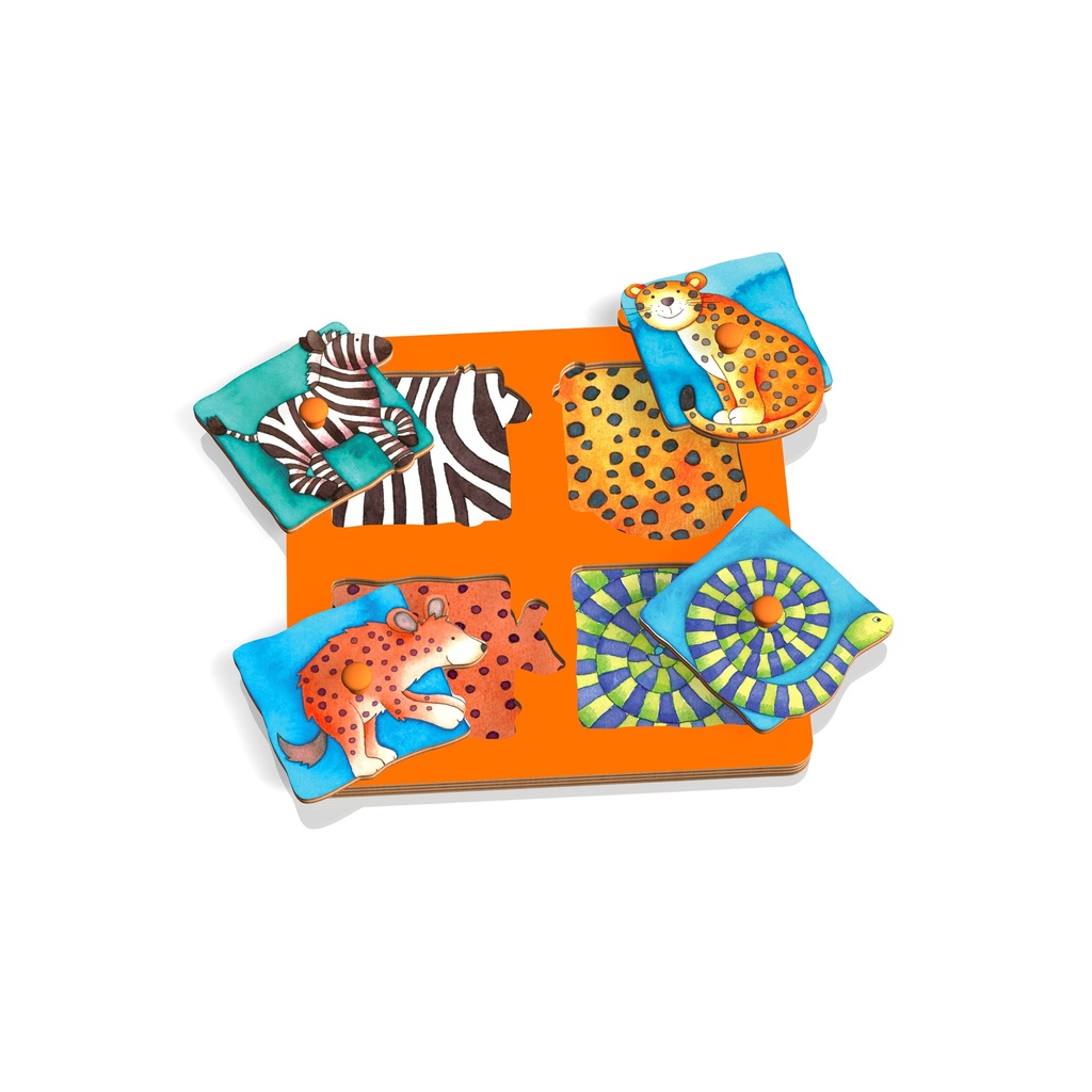 Greifpuzzle Safari