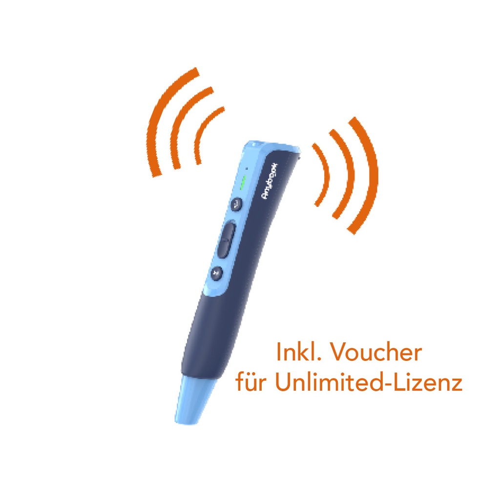 AnyBook - Pro Audiostift Inkl. Voucher für unlimitierte Lizenz