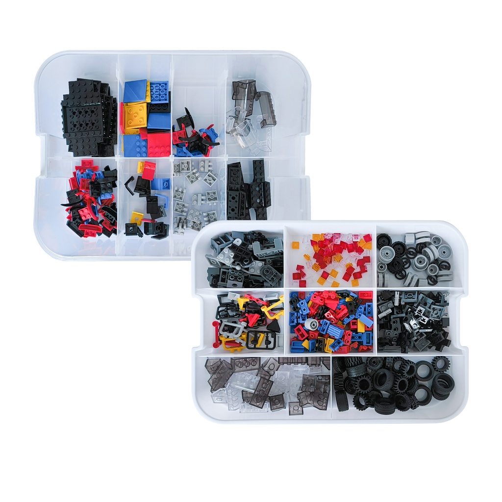 Klemmbausteine Fahrzeuge - 500er Set