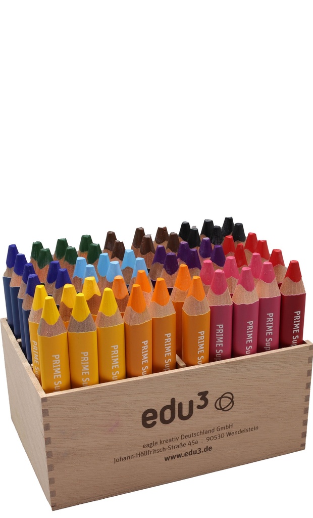 Dreikant Jumbo Buntstifte 60er