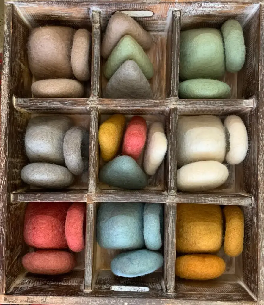 Earth - Filzformen Erdfarben