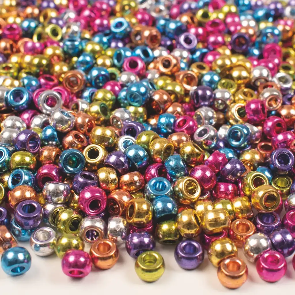 Metallic Perlen - 4.000 Stück
