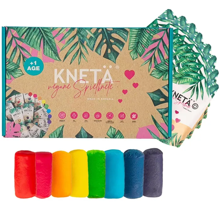 Vegane Knete - 8er Set