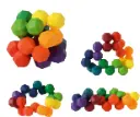 Regenbogen Knobelball