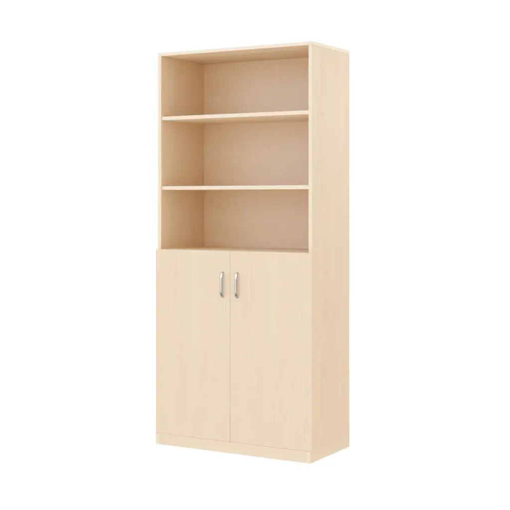 Regalschrank 180 cm - 2 Türen unten