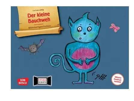 Der kleine Bauchweh. Kamishibai Bildkartenset