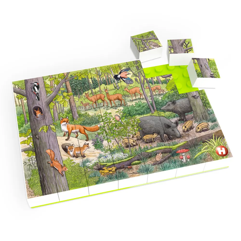 Klemmi Puzzle  "Tiere des Waldes"