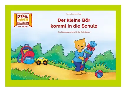 Der kleine Bär kommt in die Schule / Kamishibai Bildkarten