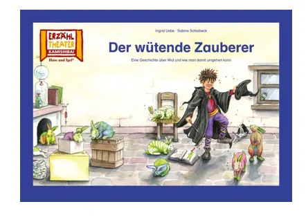 Der wütende Zauberer / Kamishibai Bildkarten