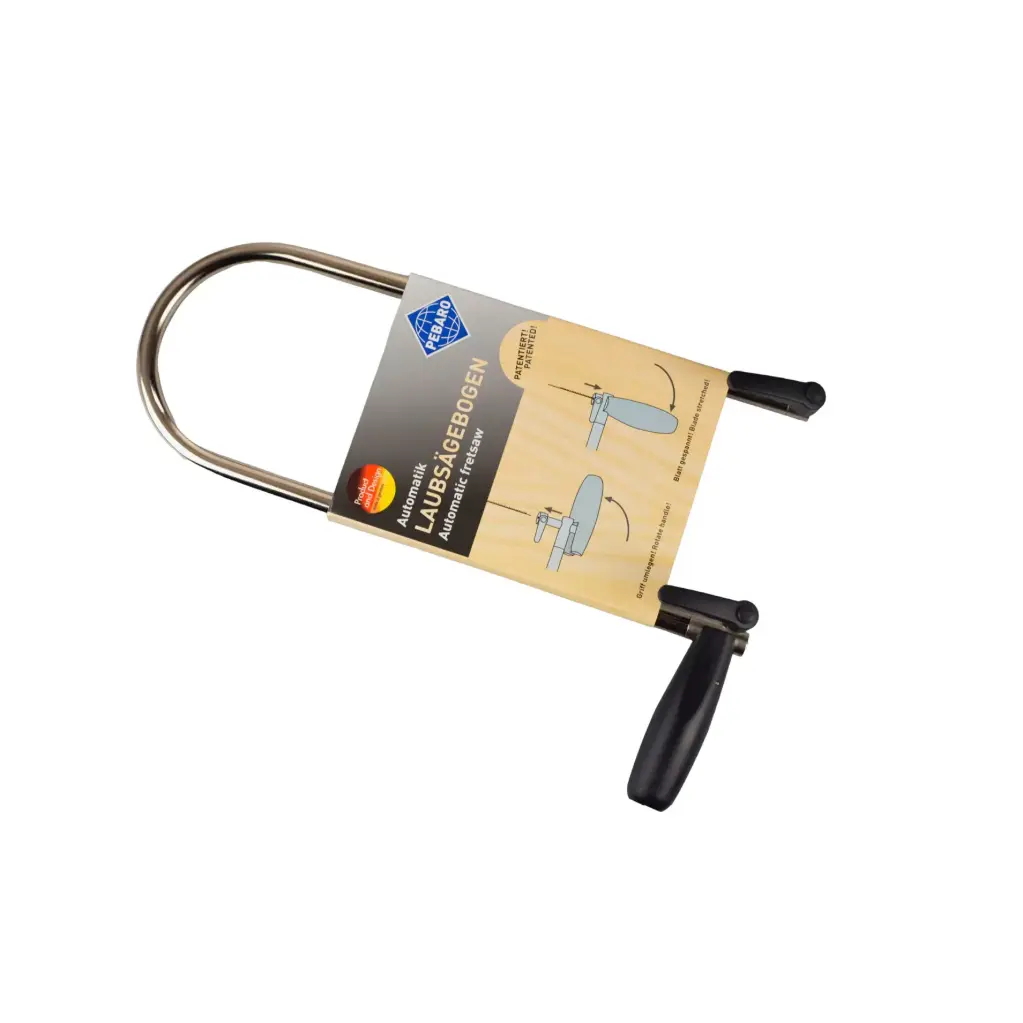 Automatik-Laubsägebogen mit patentiertem Schnellspannsystem