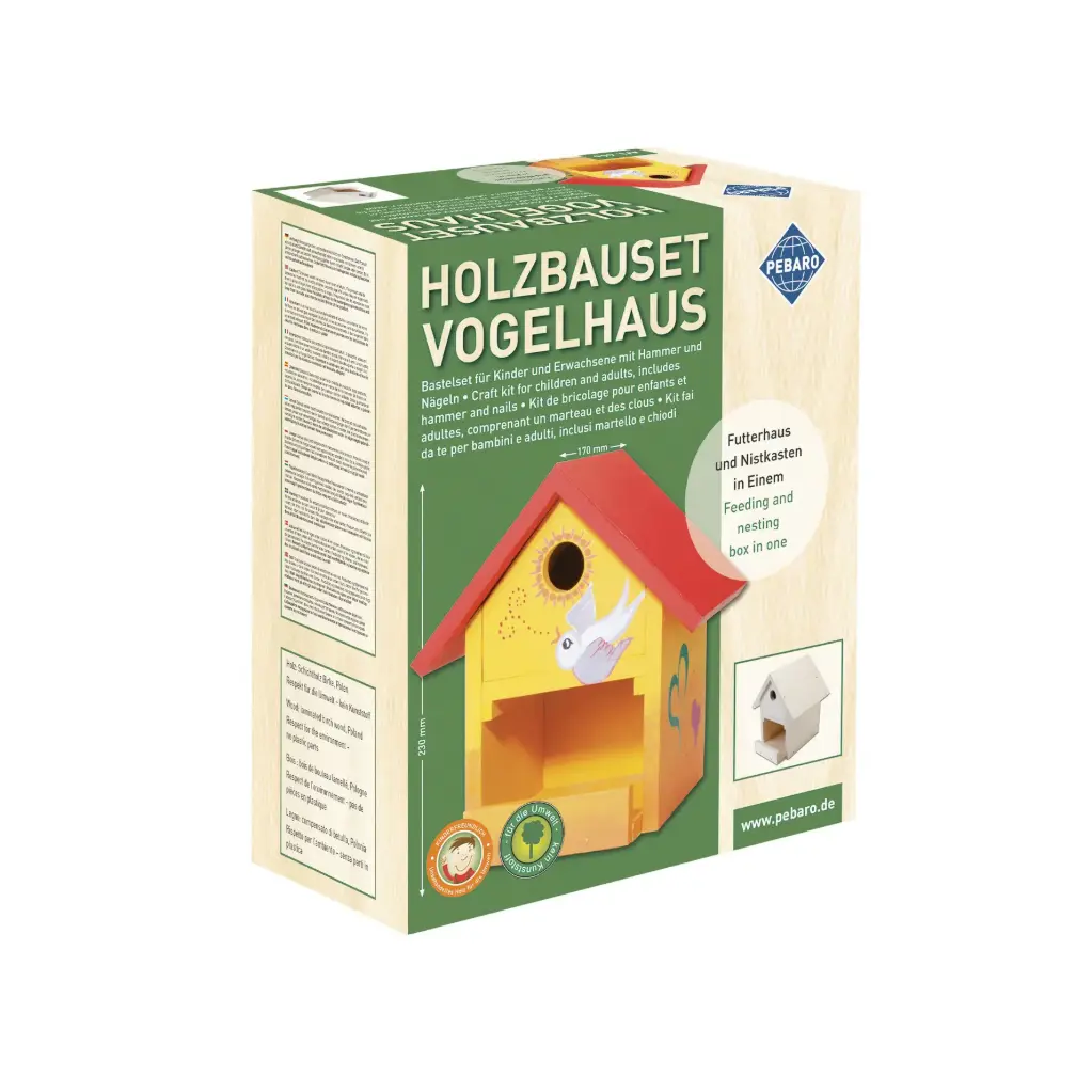 Holzbauset Vogelhaus