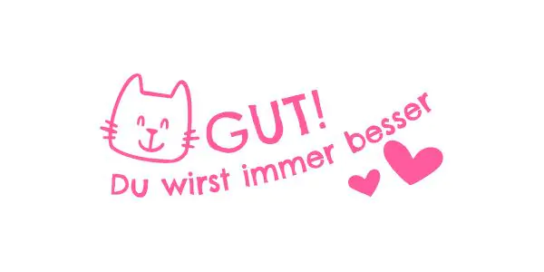 Lehrer Stempel "Gut"