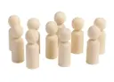 Figuren aus Holz 10er Set