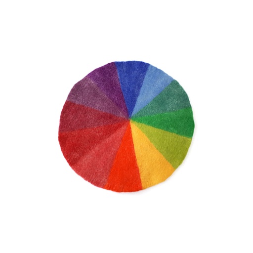 [103043A] Farbenkreis Filz - klein