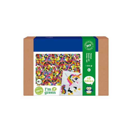 [A113190] I´m green - Bügelperlen 4.000 Stück 